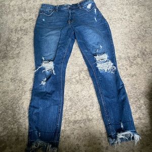 Abercrombie and Fitch Curve Love Skinny Jeans